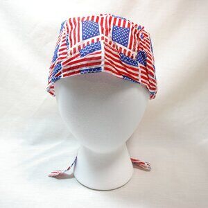 American US Flag Do Rag Skull Cap Head Wrap Helmet Liner Biker Bandana Du Rag